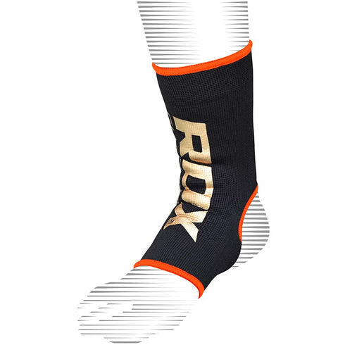 RDX AB ANKLET SLEEVE SOCKS/Blk/Org-4